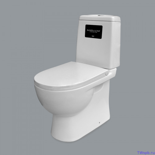 Унитаз-компакт "Best-Comfort" Белый SANITA LUXE