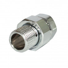Американка прямая S3/4F*3/4M "(ХРОМ.)VIEIR"(40/2ш Американка прямая S3/4F*3/4M "(ХРОМ.)VIEIR"(40/2ш