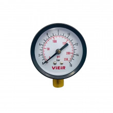 Манометр VIEIR 1/4", вертикальный (50 мм/16 бар) (YLA16)