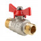 Кран шар. VALTEC BASE бабочка 3/4 нар-нар Кран шар. VALTEC BASE бабочка 3/4 нар-нар